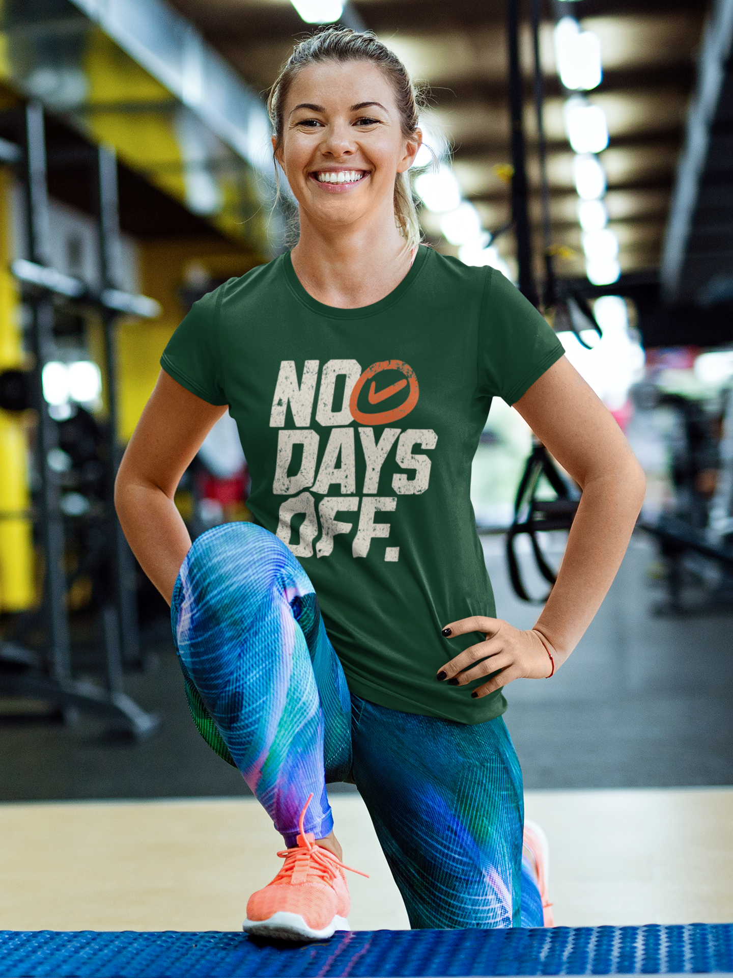No Days Off Women’s Fitness T-Shirt