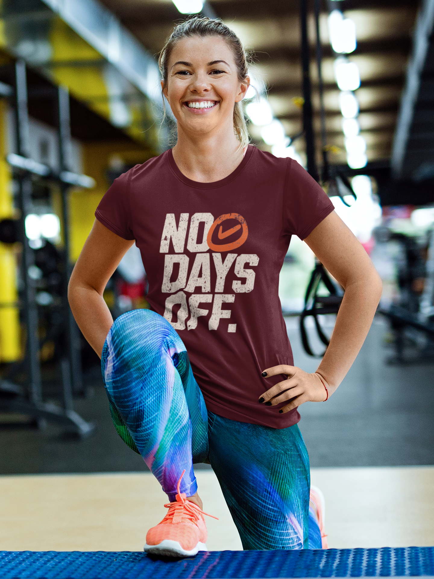 No Days Off Women’s Fitness T-Shirt