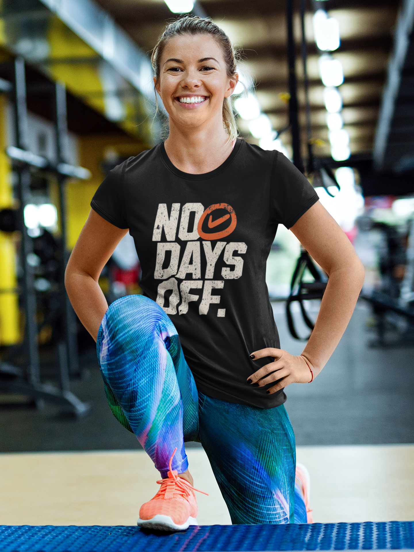 No Days Off Women’s Fitness T-Shirt