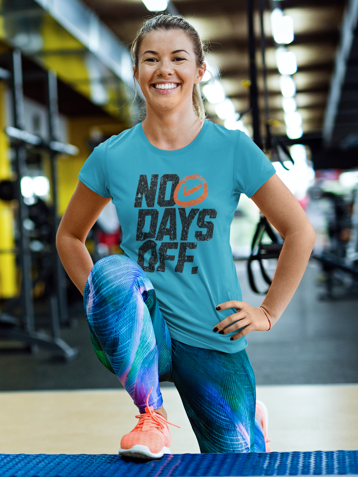No Days Off Women’s Fitness T-Shirt