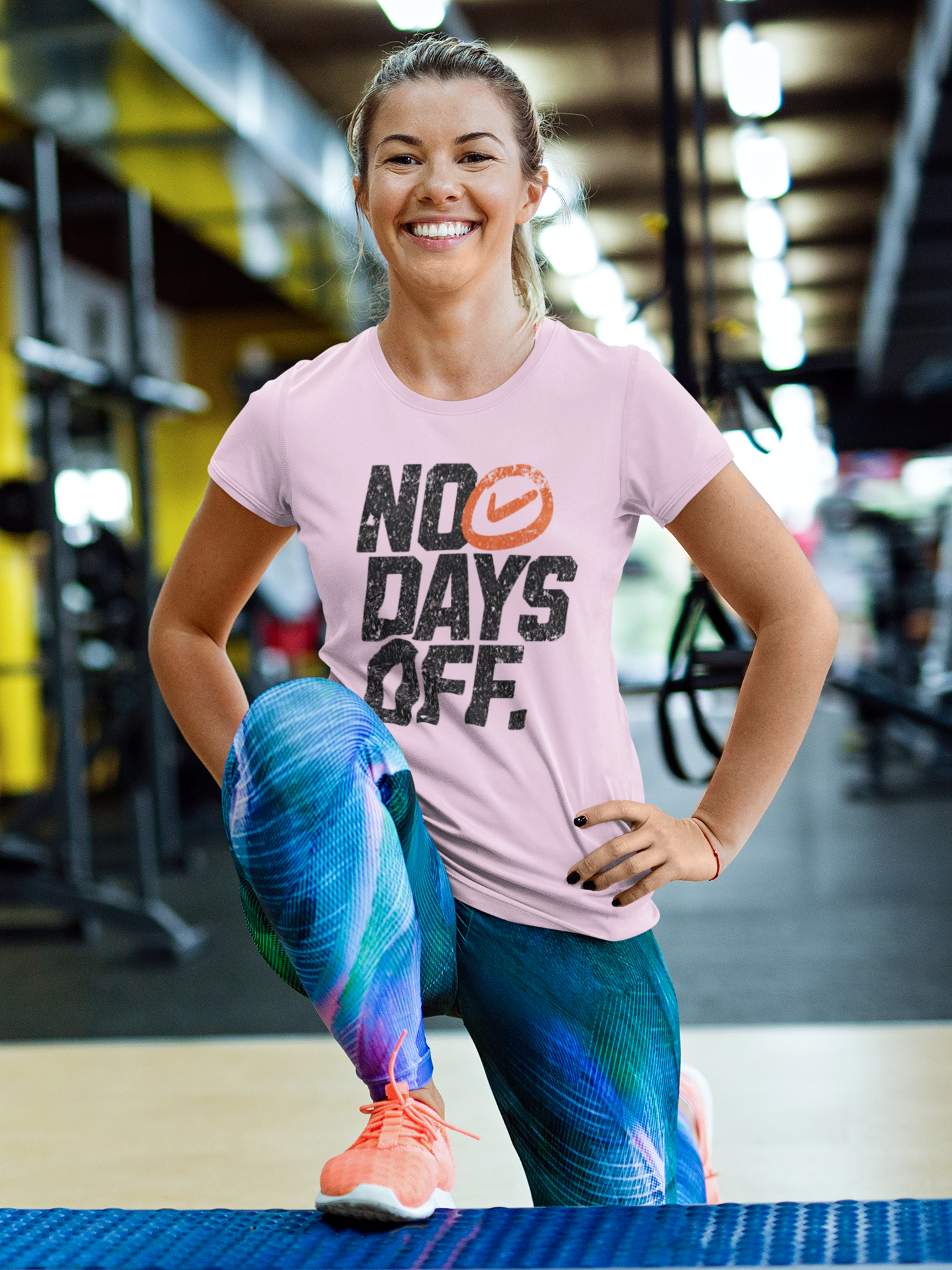 No Days Off Women’s Fitness T-Shirt