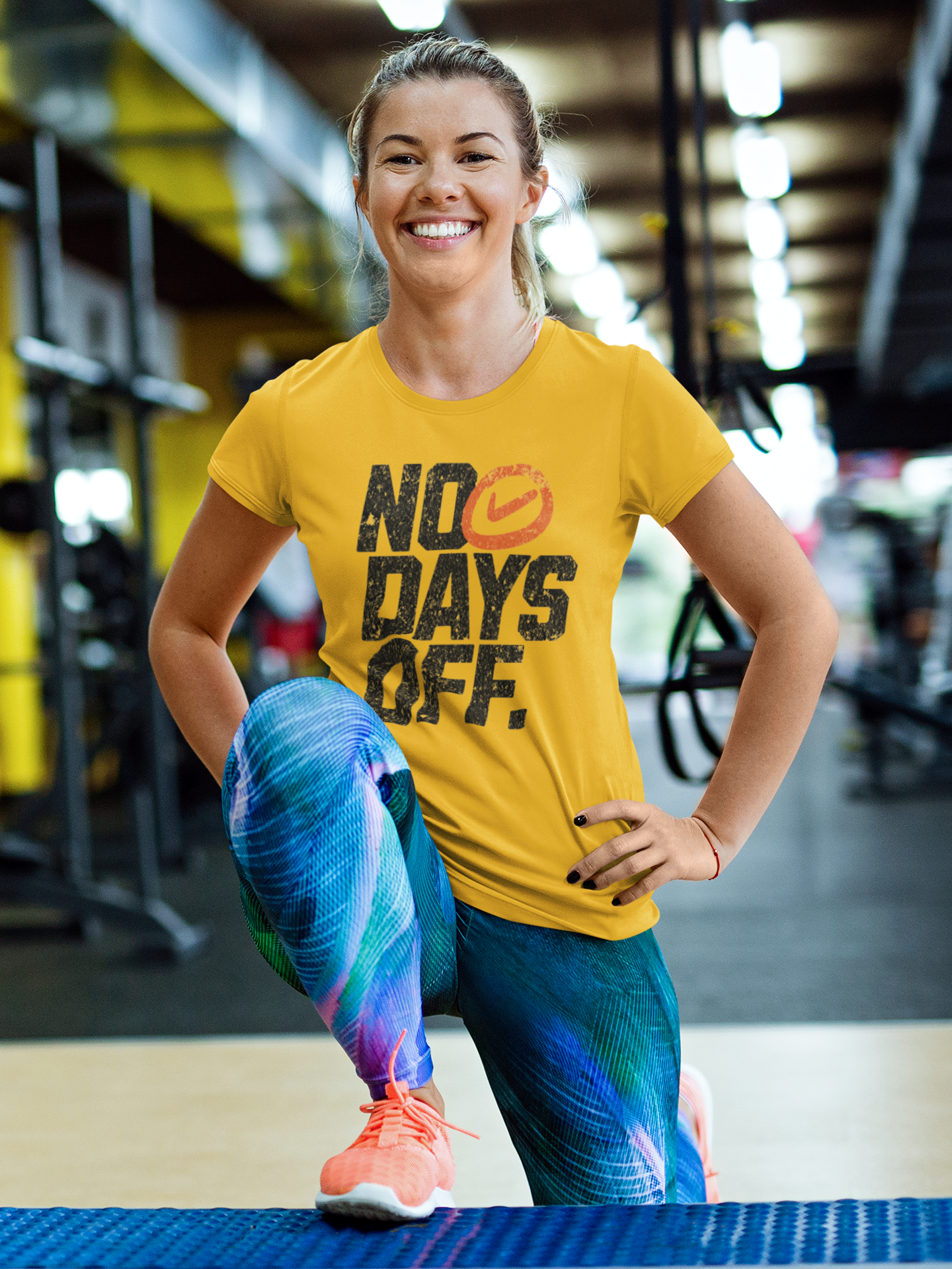 No Days Off Women’s Fitness T-Shirt