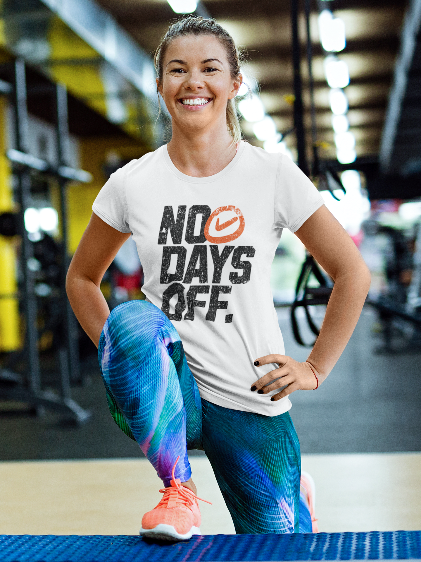 No Days Off Women’s Fitness T-Shirt