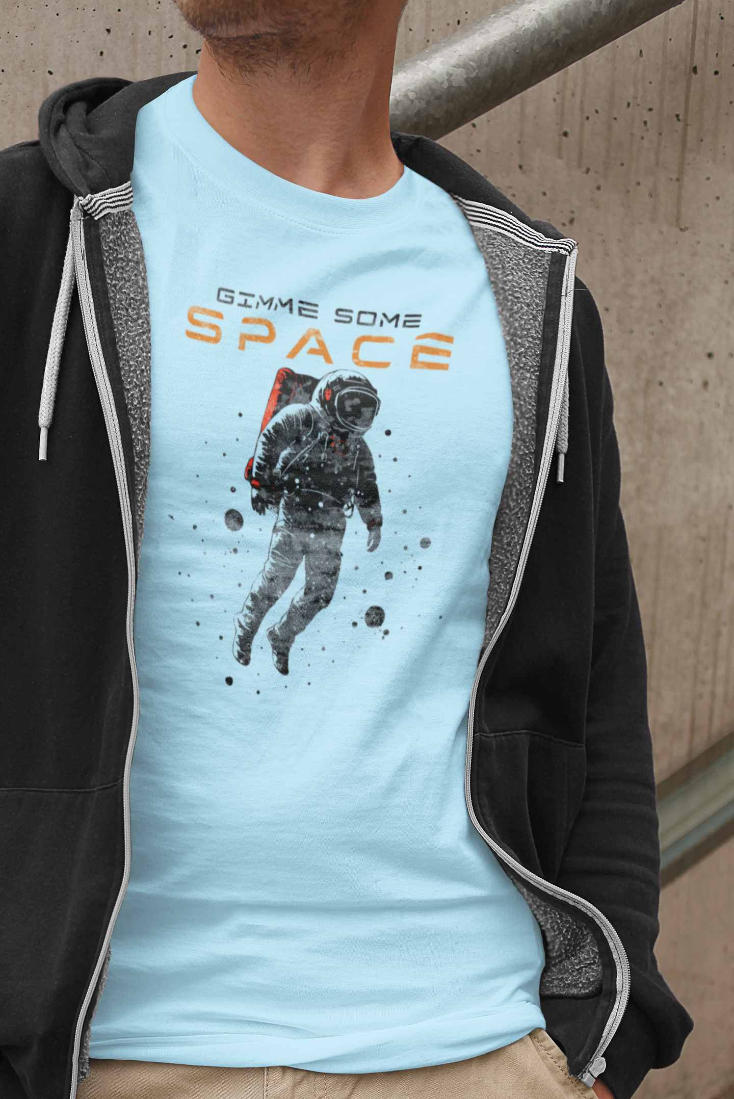 Astronaut 'Gimme Some Space' Graphic Men's T-Shirt