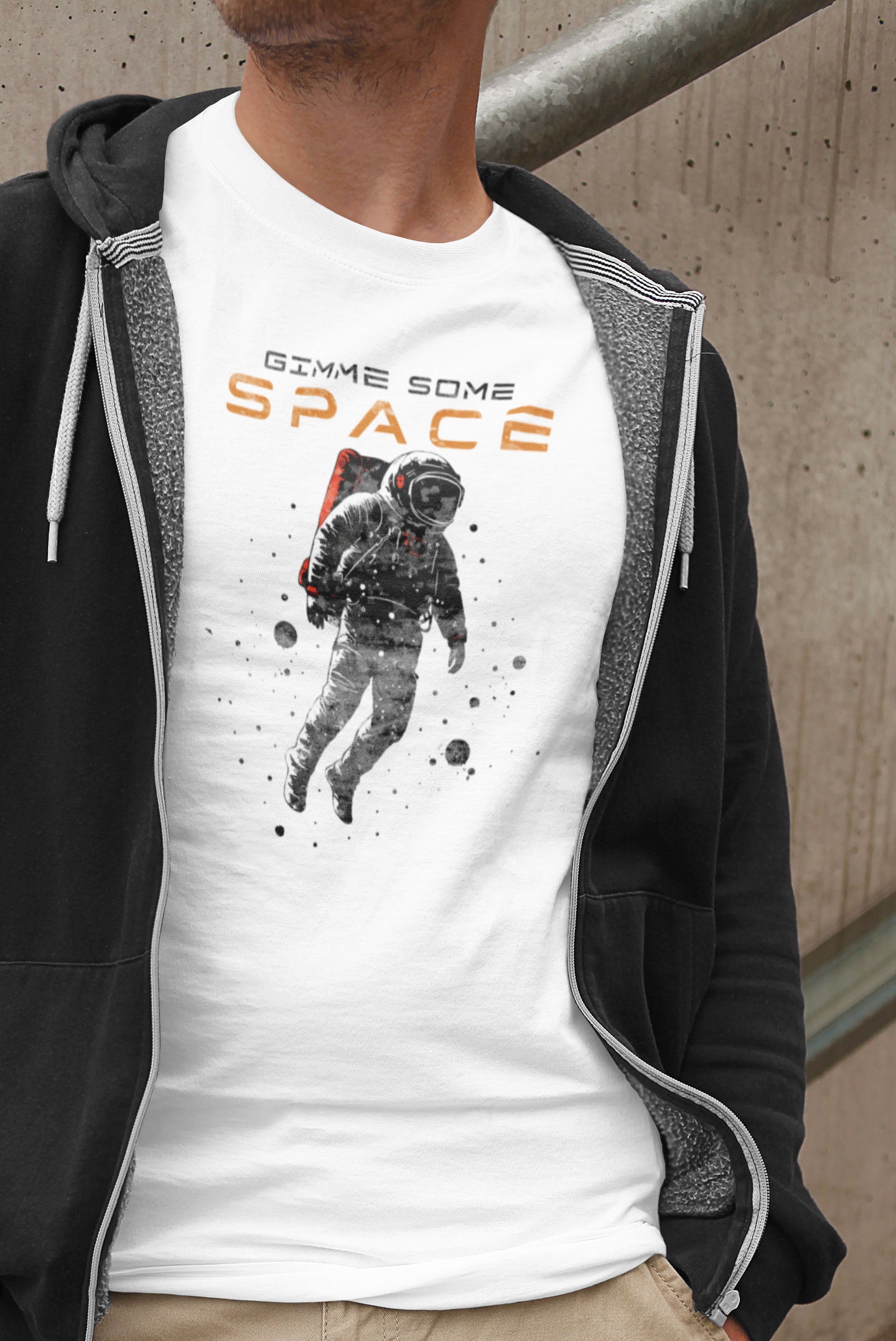 Astronaut 'Gimme Some Space' Graphic Men's T-Shirt