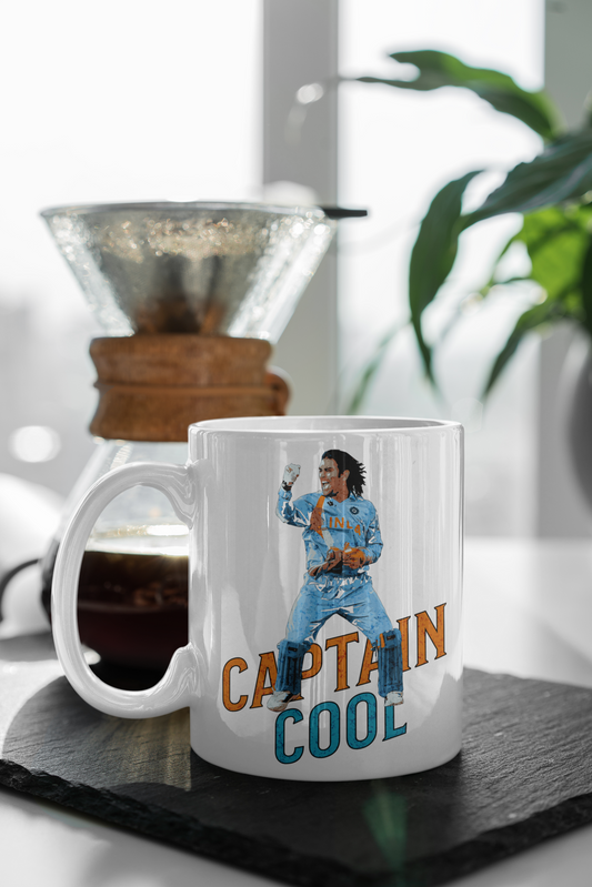 MS Dhoni Captain Cool Celebration Mug