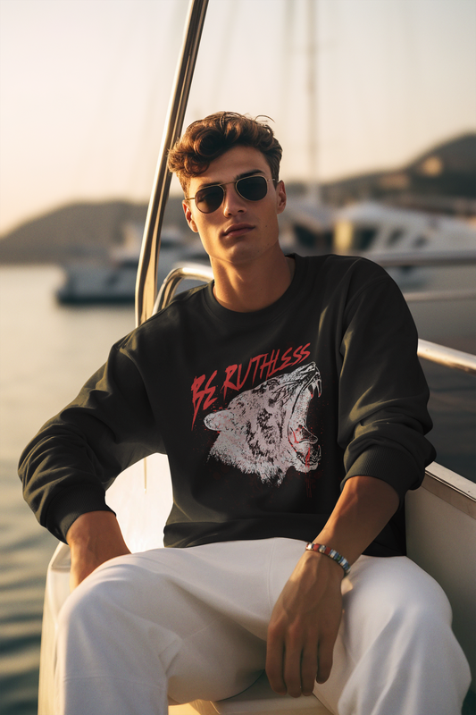 Be Ruthless Tiger Graphic Unisex Sweatshirts