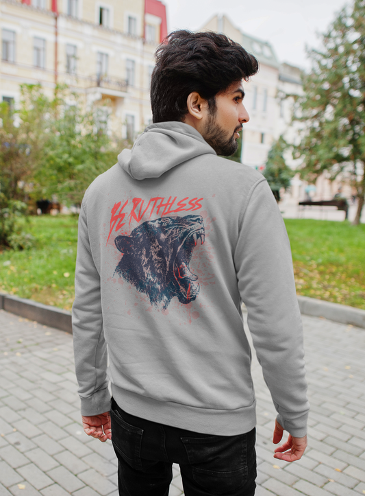 Be Ruthless Tiger Graphic Unisex Hoodie