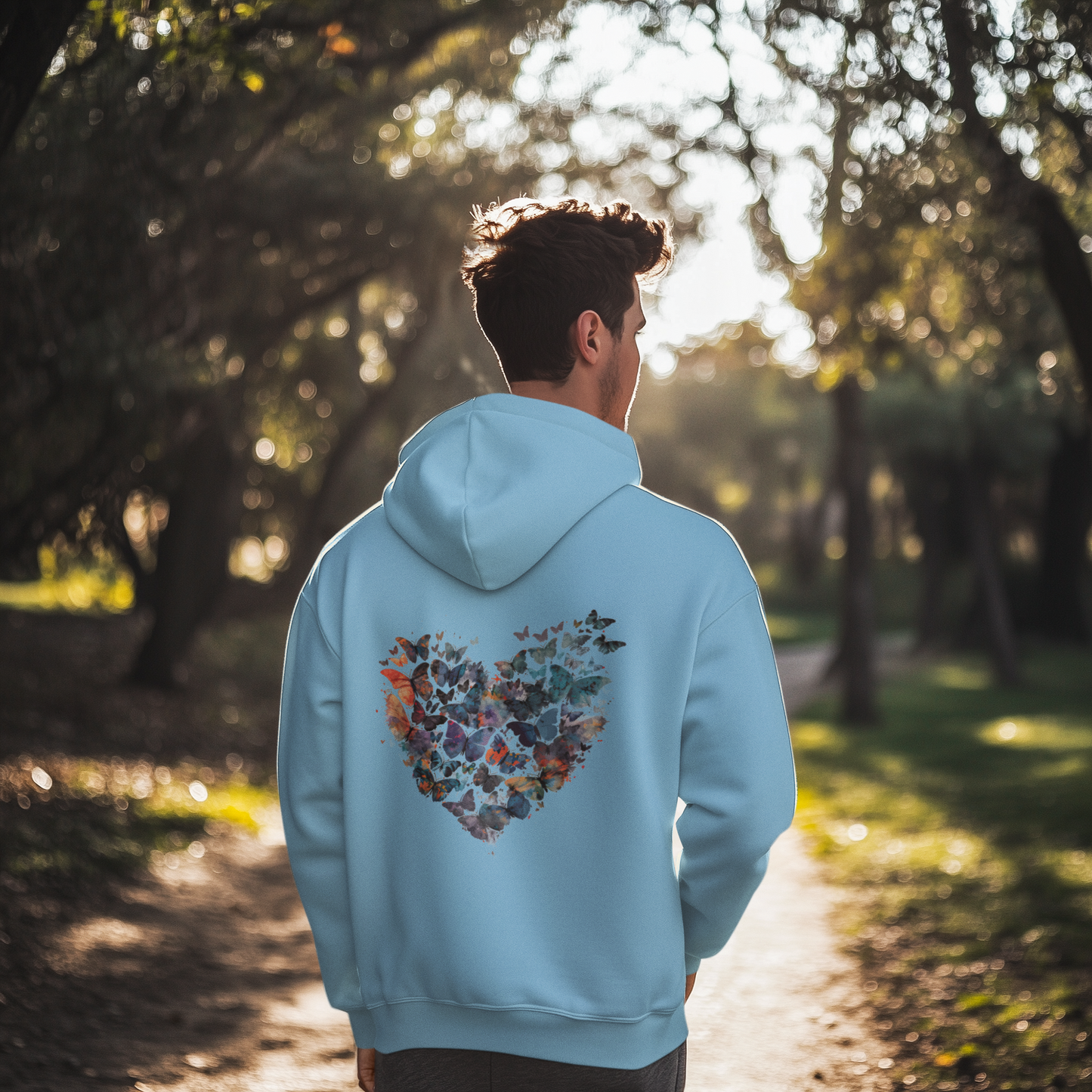 Butterfly Heart Unisex Hoodie