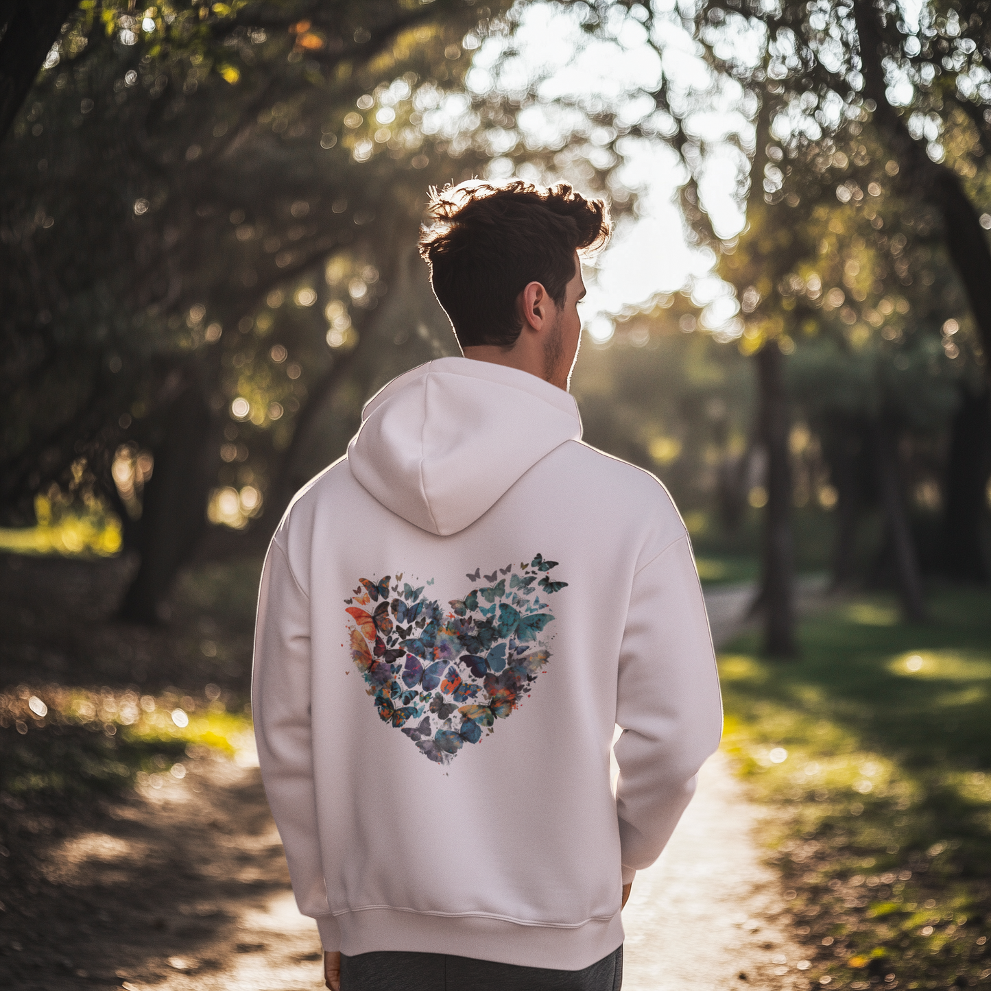 Butterfly Heart Unisex Hoodie