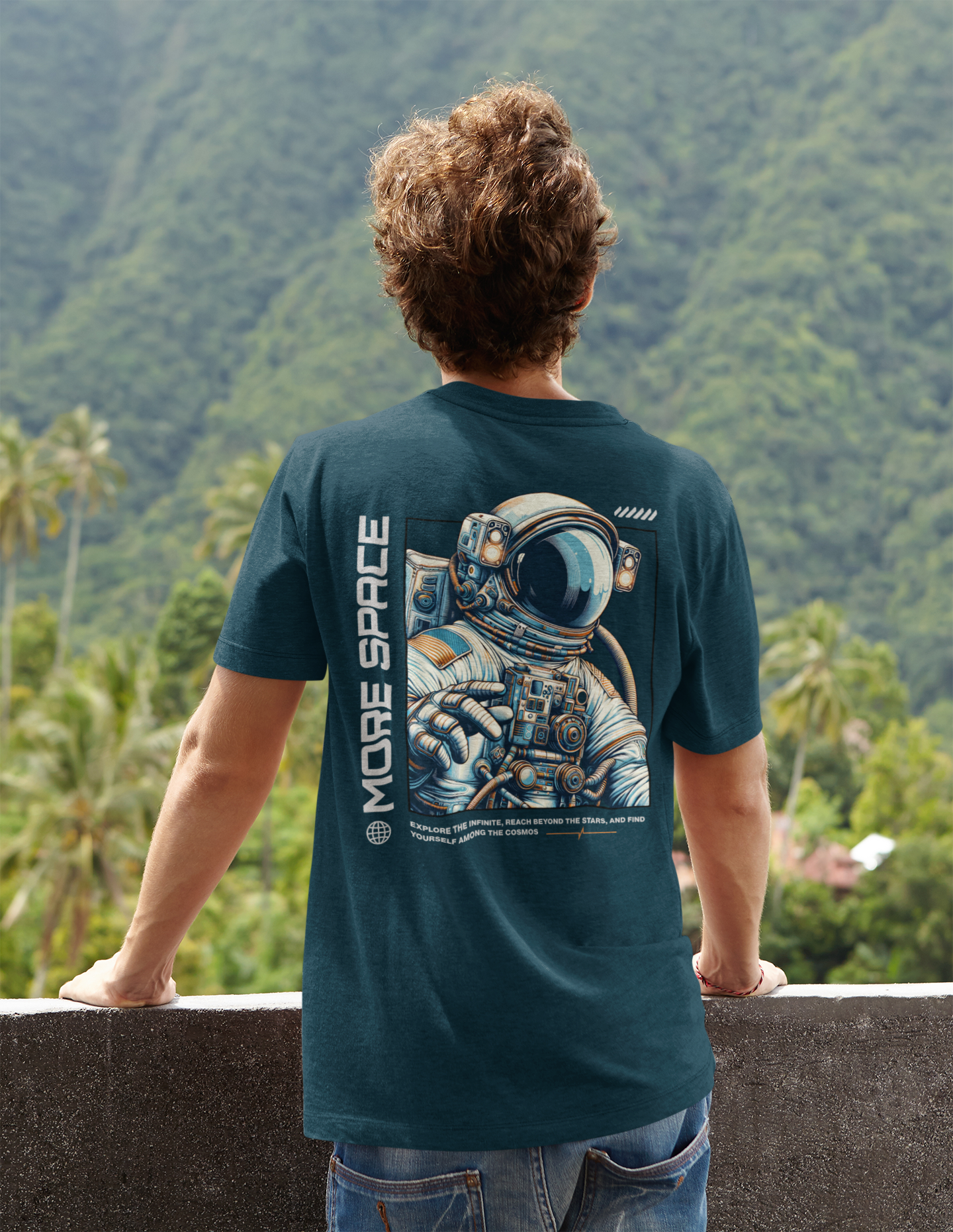 Astronaut Space T-Shirt