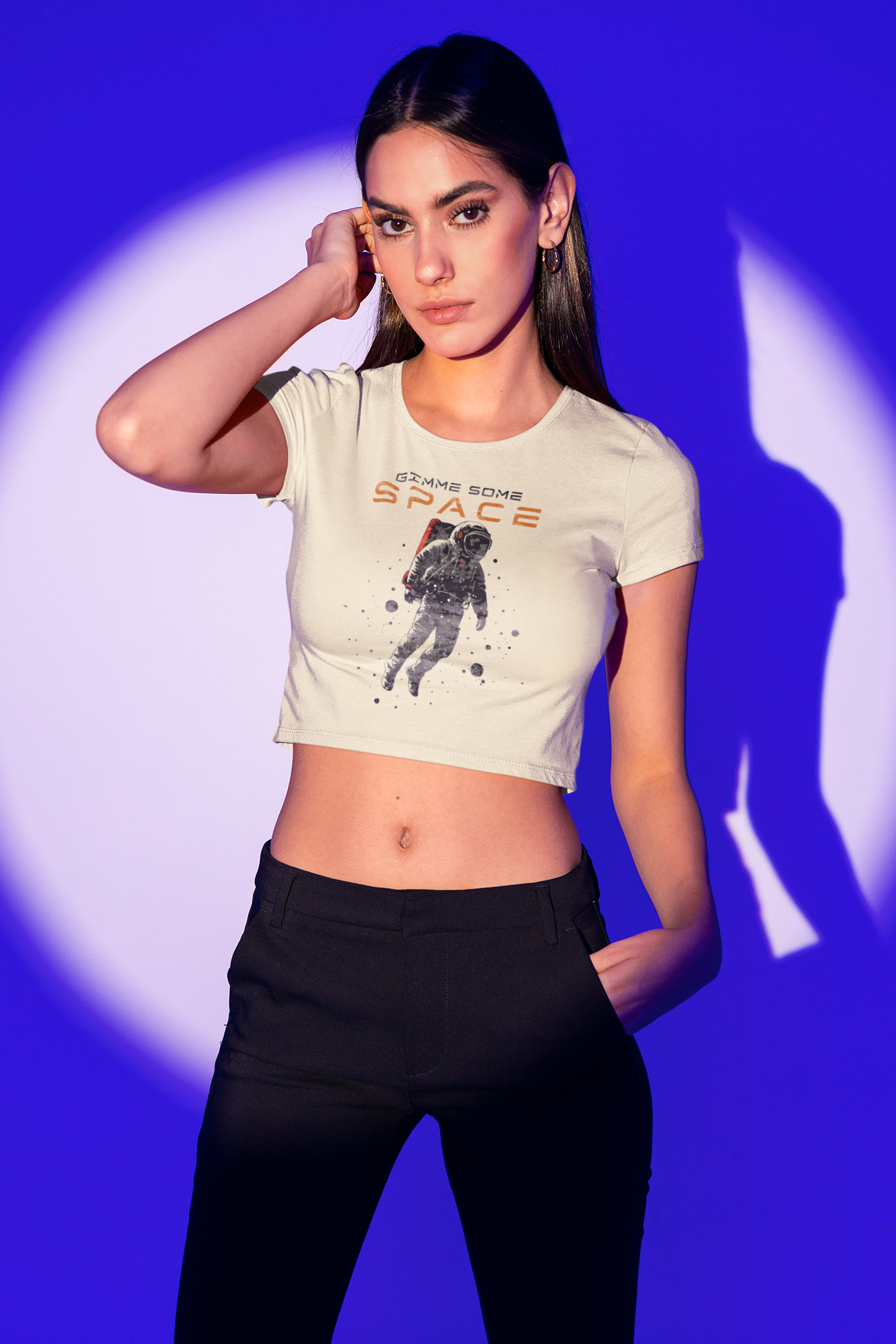 Gimme Some Space Women's Crop Top