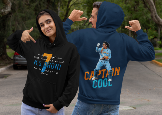 Captain Cool MS Dhoni Unisex Hoodie