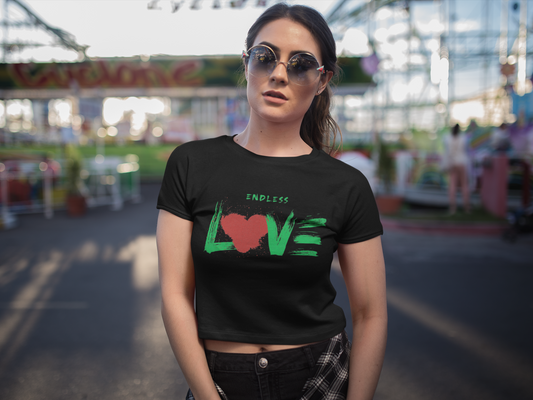 Endless Love - Women's Crop Top