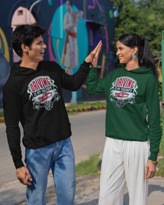 Driving Is My Therapy Unisex Hoodie