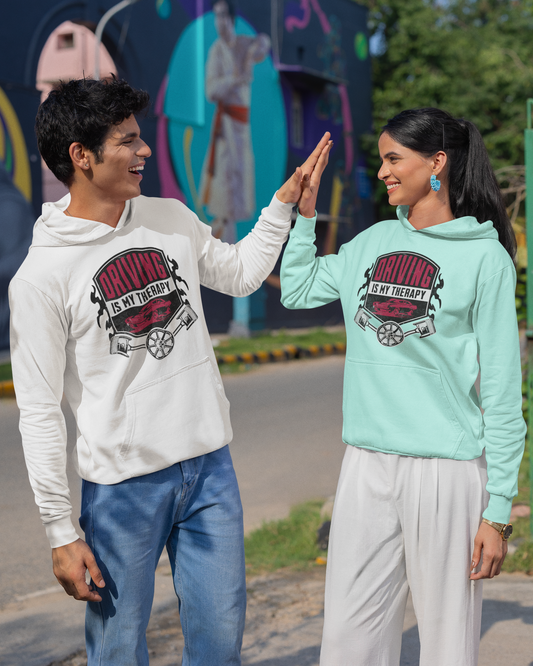 Driving Is My Therapy Unisex Hoodie