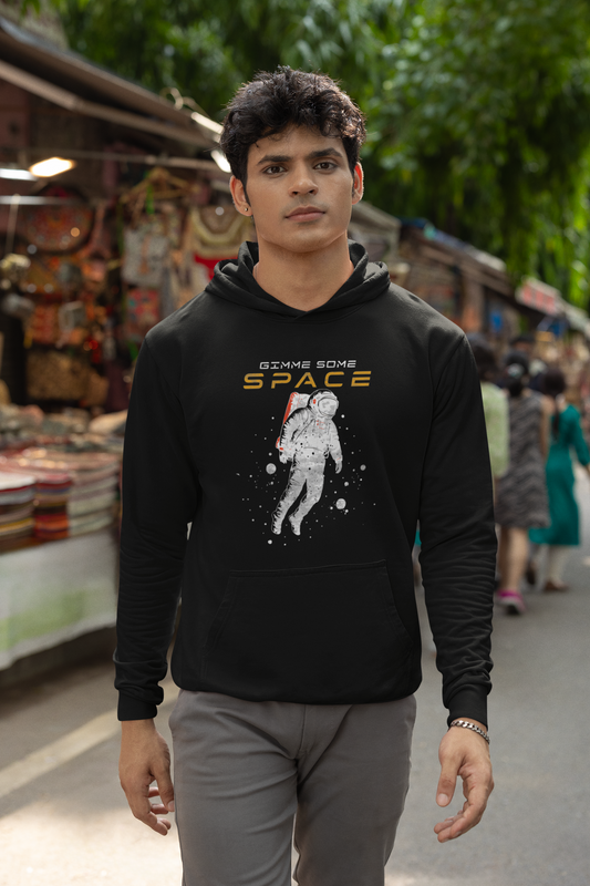 Gimme Some Space Astronaut Graphic Unisex Hoodie