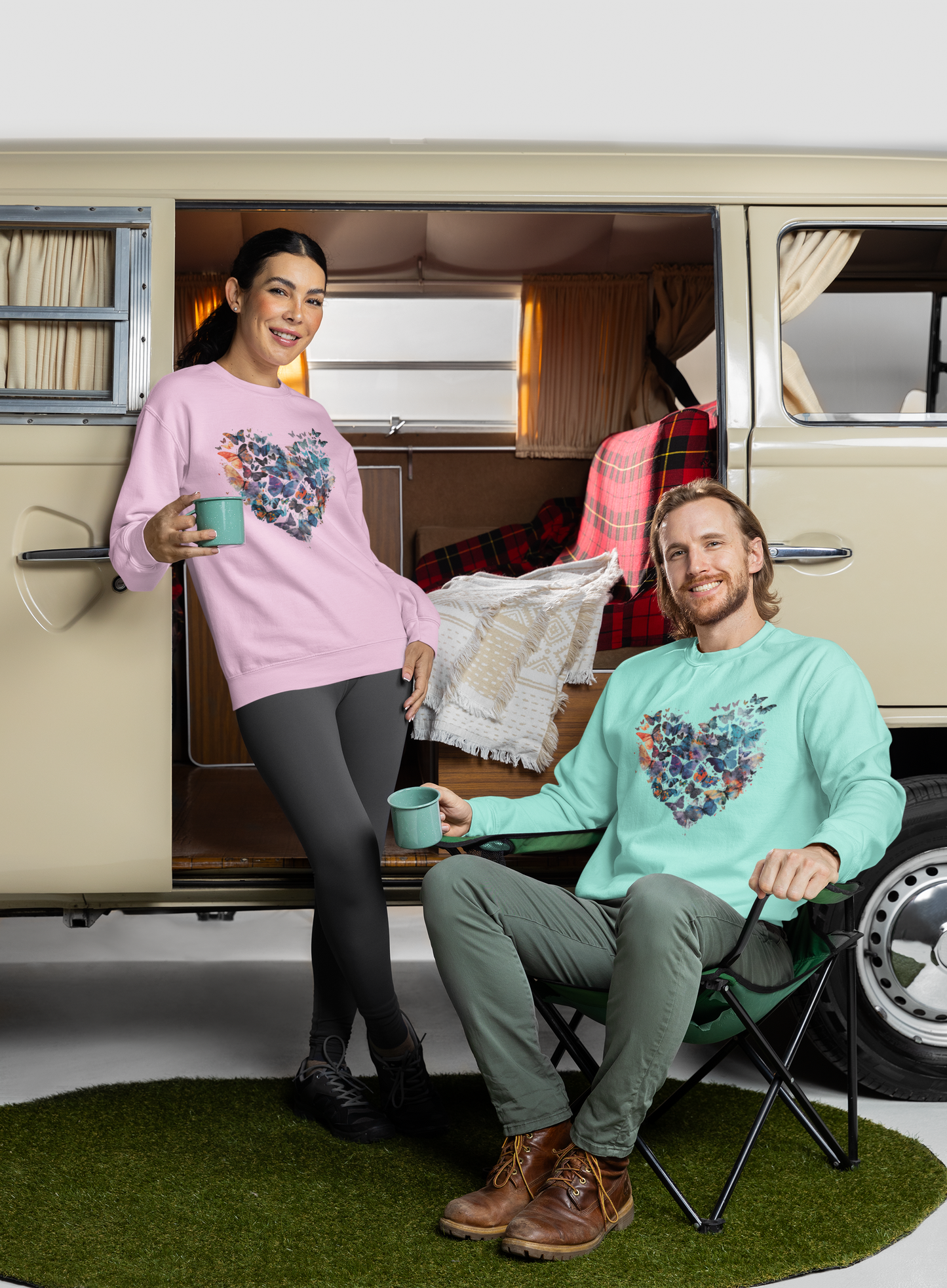 Butterfly Heart Unisex Sweatshirt
