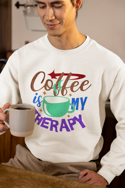 Coffee is My Therapy Unisex Sweatshirt