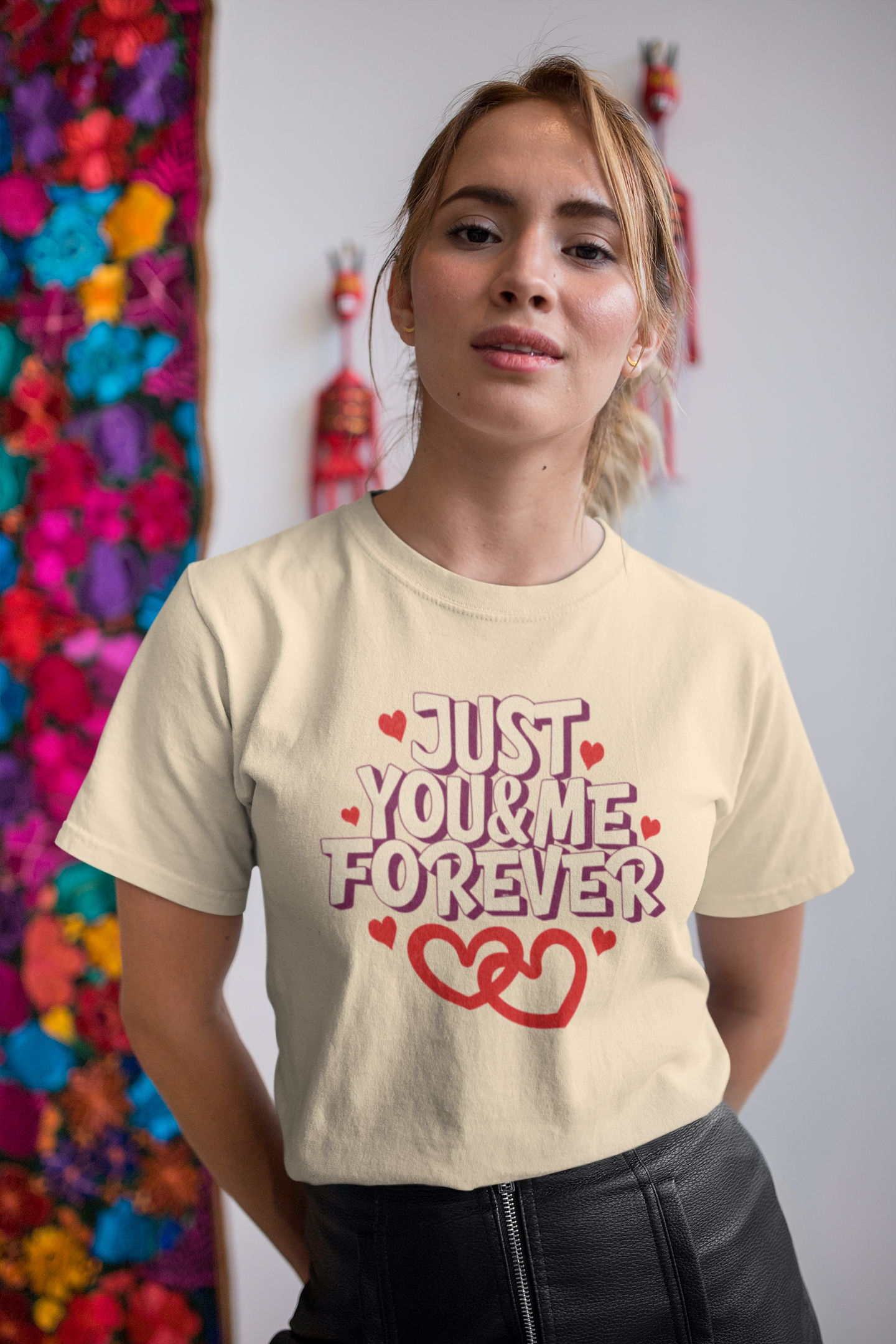 Just You & Me Forever - Women's Valentine's T-Shirt