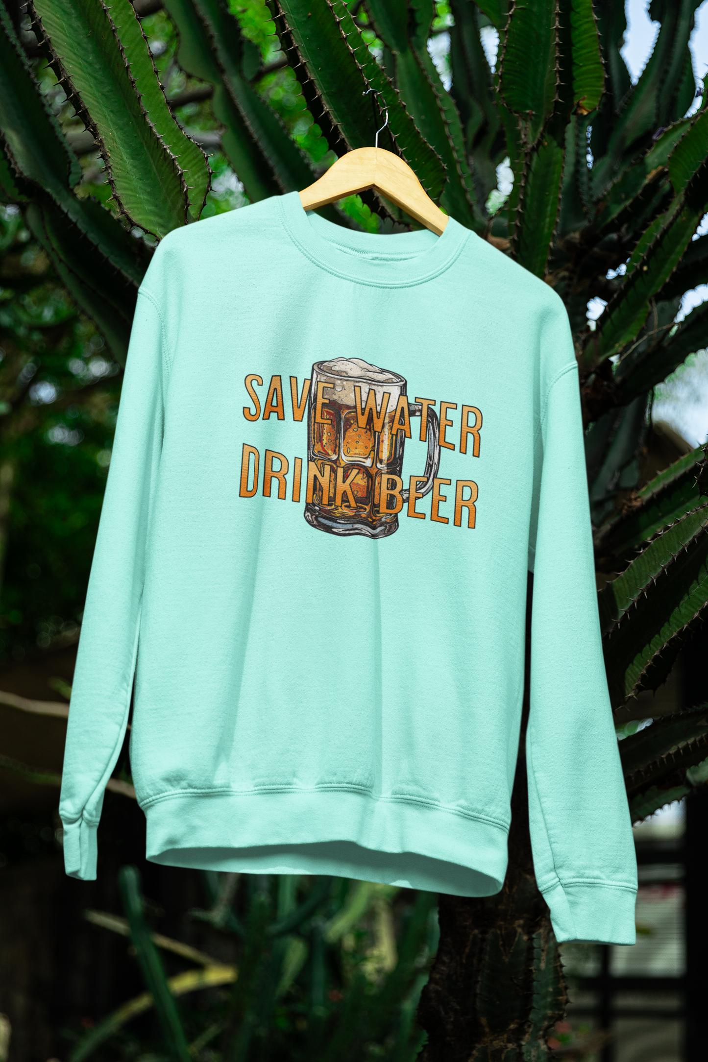 Save Water Drink Beer Unisex Sweatshirt – Funny Beer Lover's Clothing