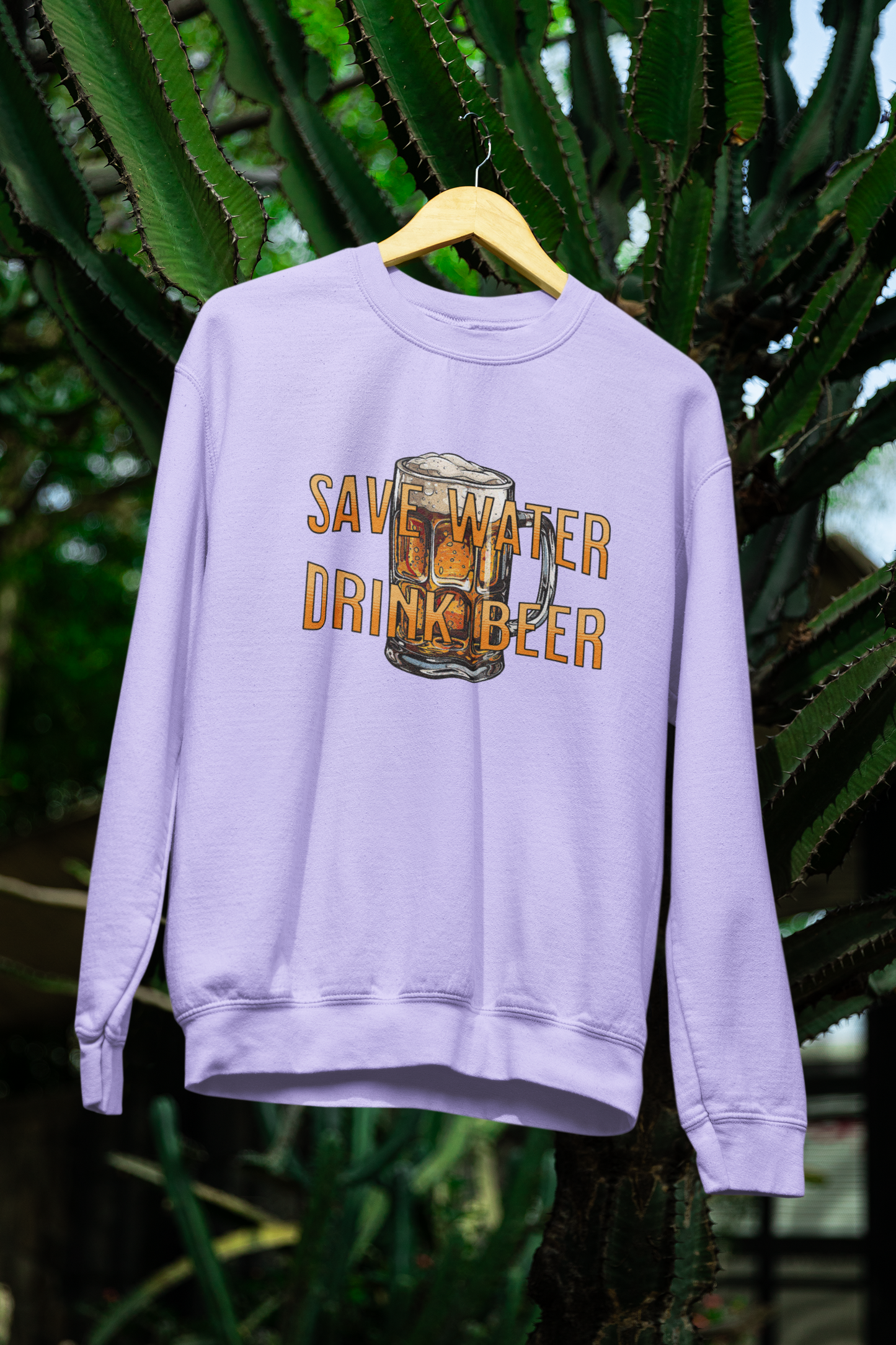 Save Water Drink Beer Unisex Sweatshirt – Funny Beer Lover's Clothing