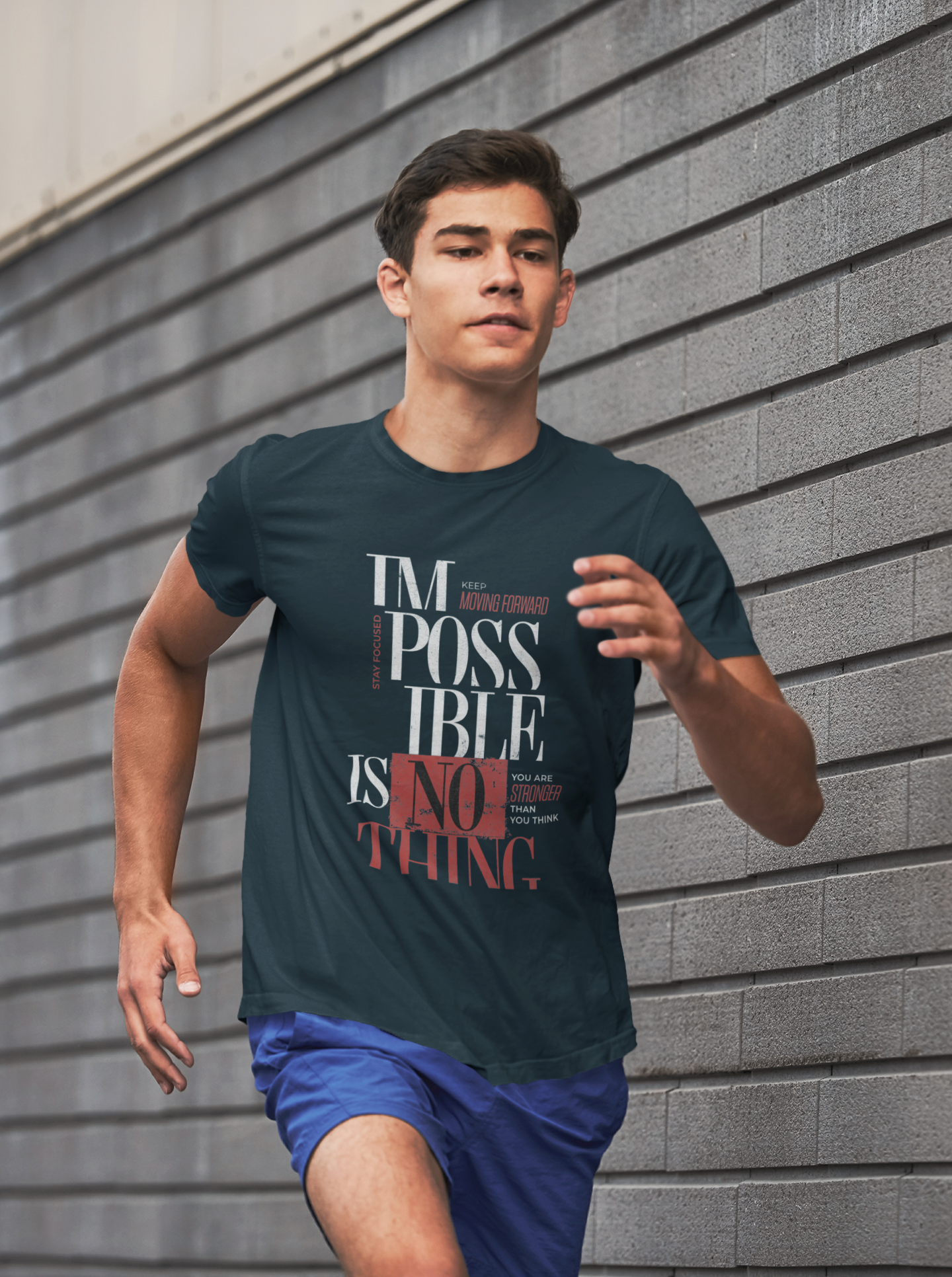 Impossible Is Nothing Classic Men's Graphic T-Shirt