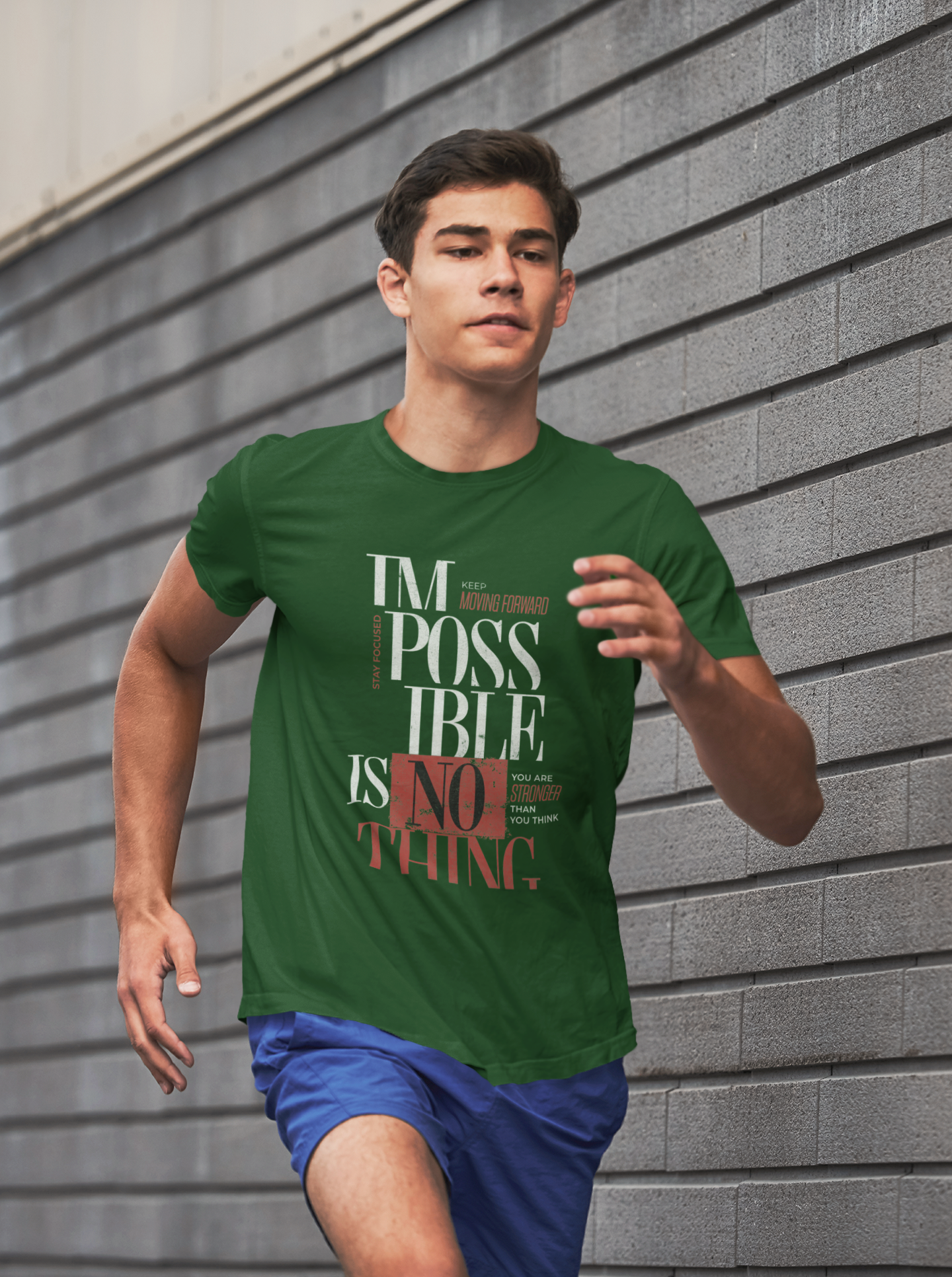 Impossible Is Nothing Classic Men's Graphic T-Shirt