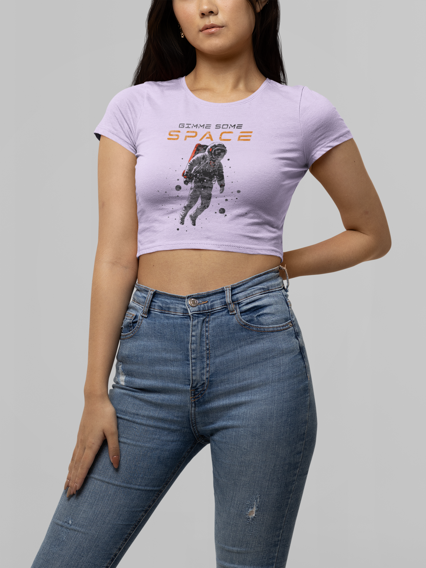 Gimme Some Space Women's Crop Top