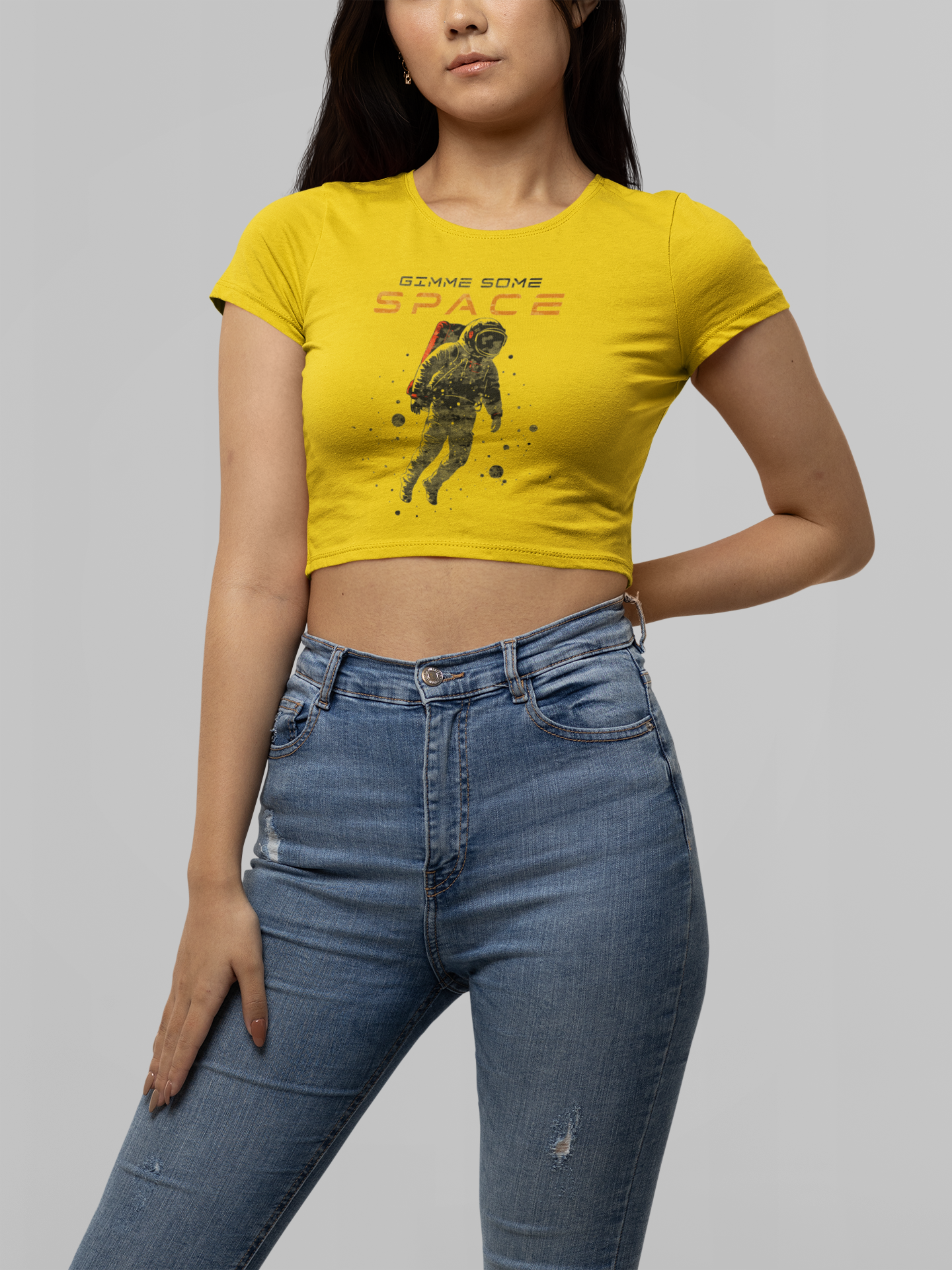 Gimme Some Space Women's Crop Top