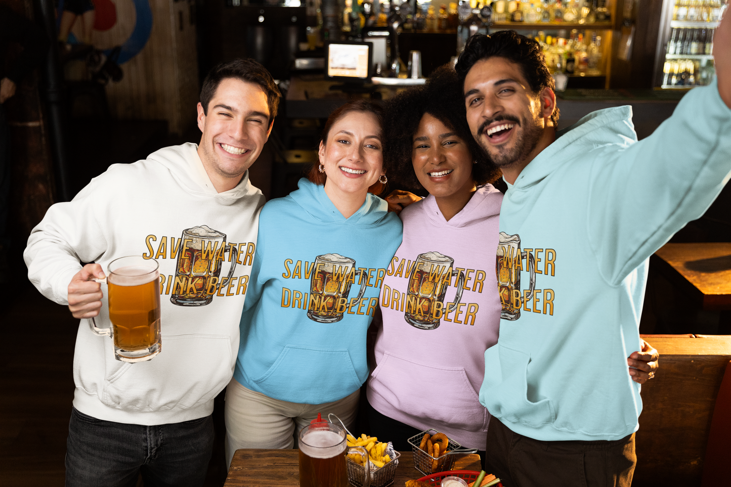 Save Water Drink Beer Hoodie – Funny Beer Lover's Clothing