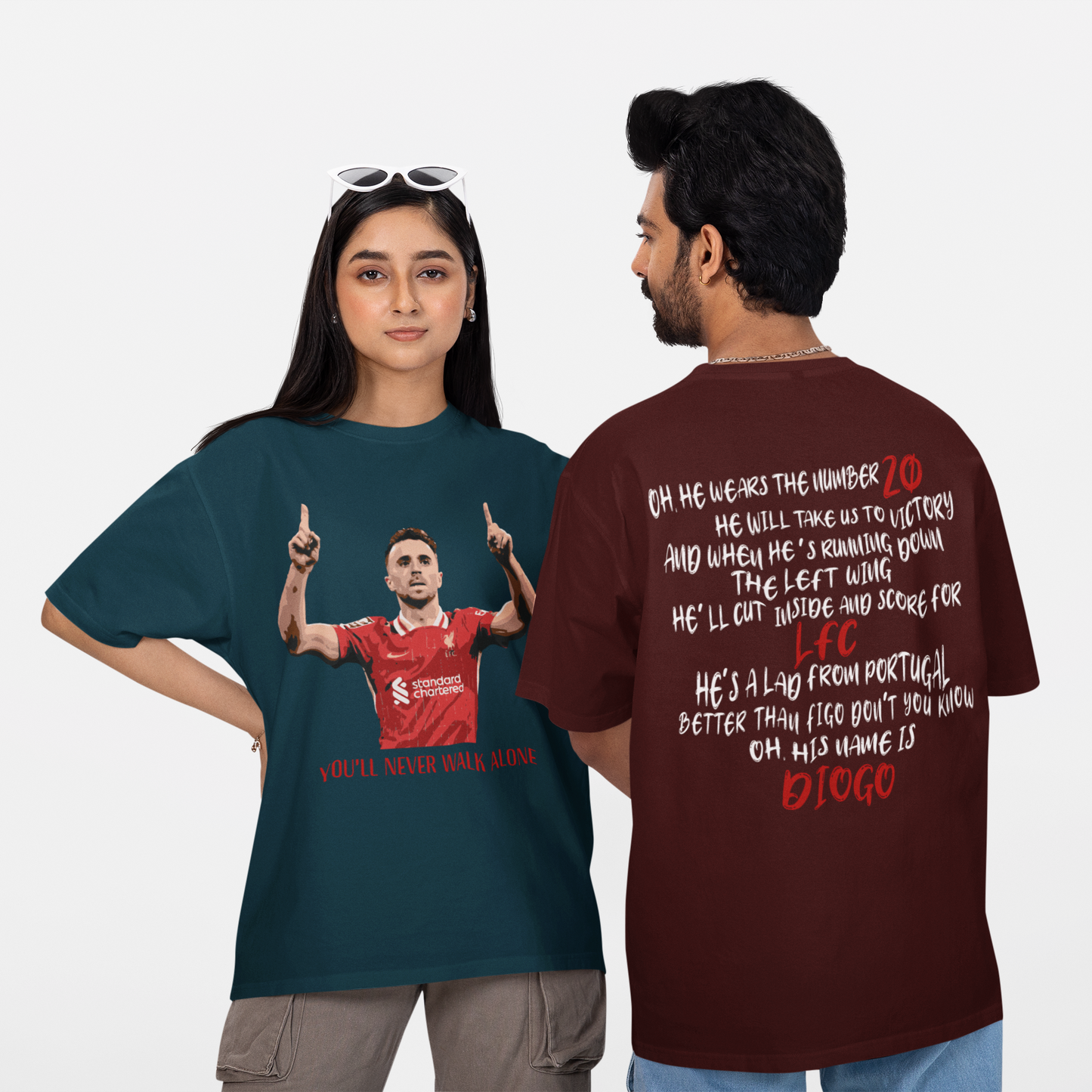 Diogo Jota Oversized T-Shirt