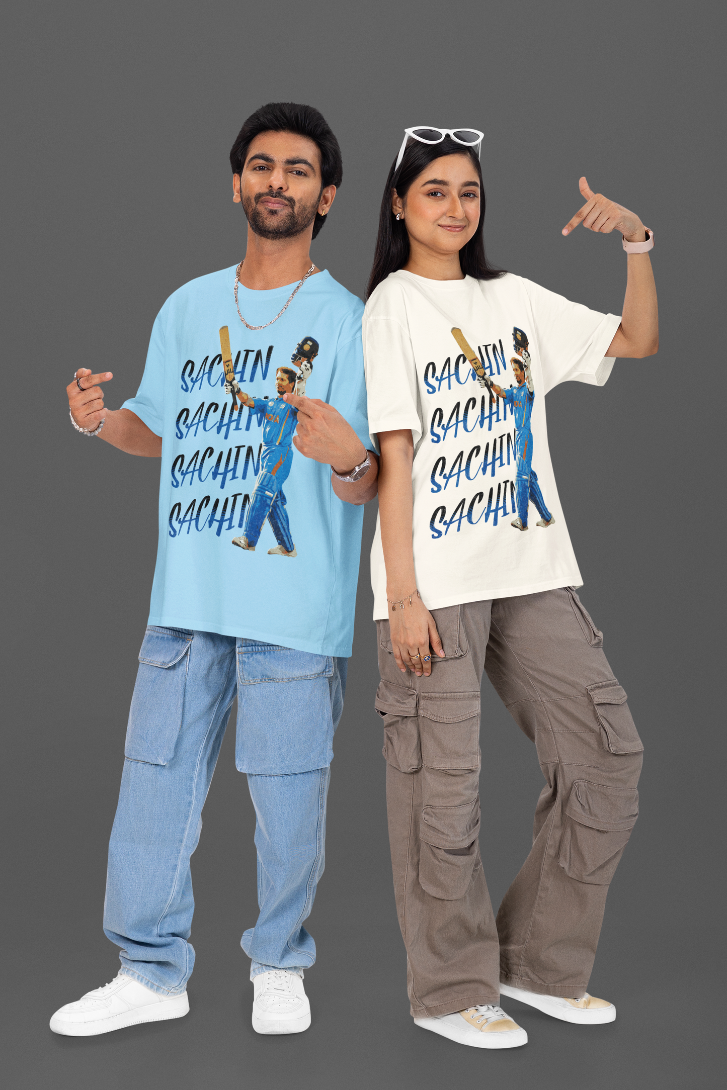 Unisex Oversized Sachin Tendulkar Tshirt
