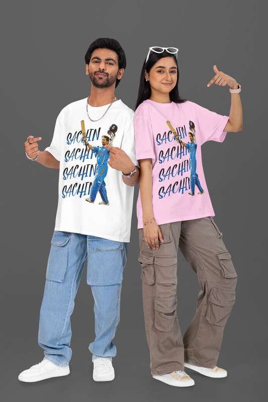 Unisex Oversized Sachin Tendulkar Tshirt