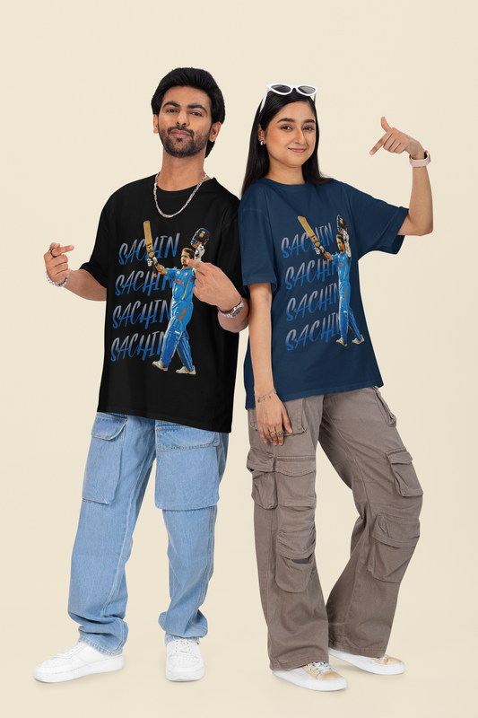 Unisex Oversized Sachin Tendulkar Tshirt