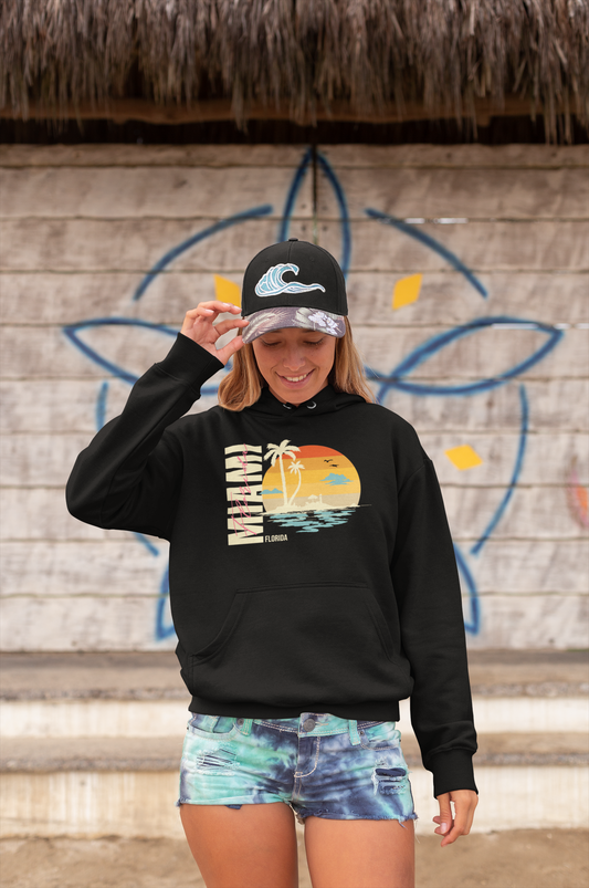 Unisex Miami Beach Hoodie