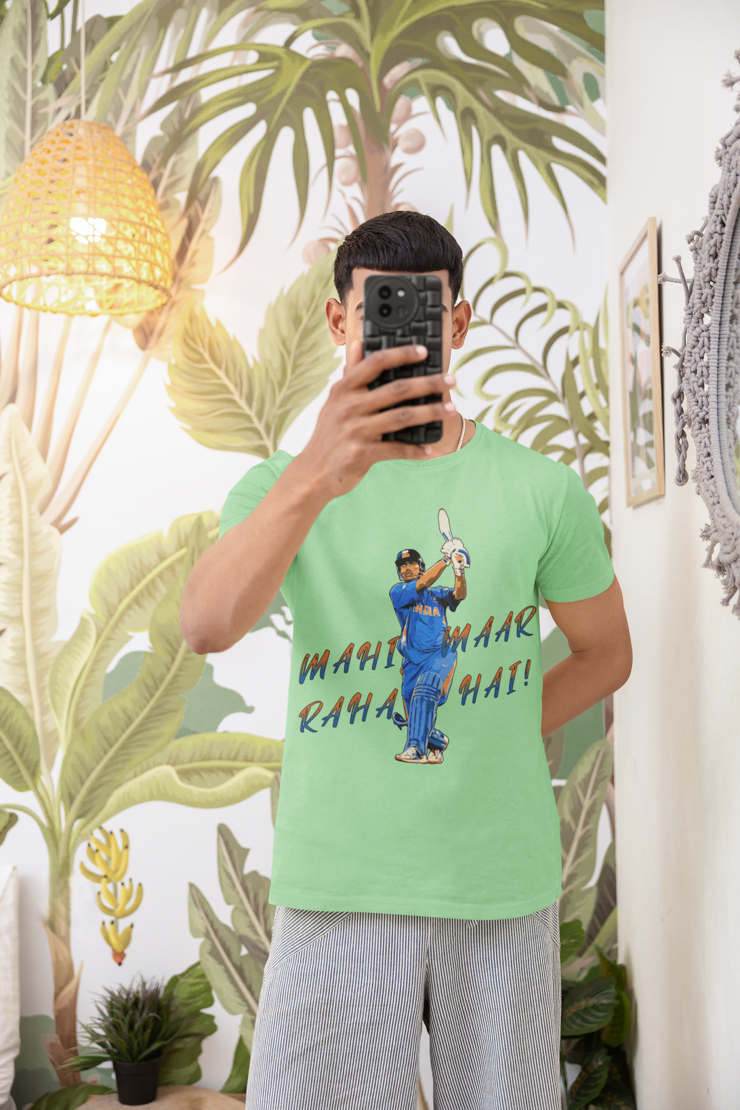 Dhoni WC 2011 Winning Shot Unisex Tshirt