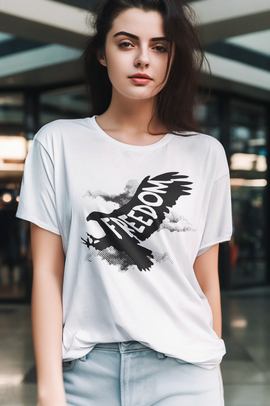 Freedom Eagle Women's Graphic T-Shirt