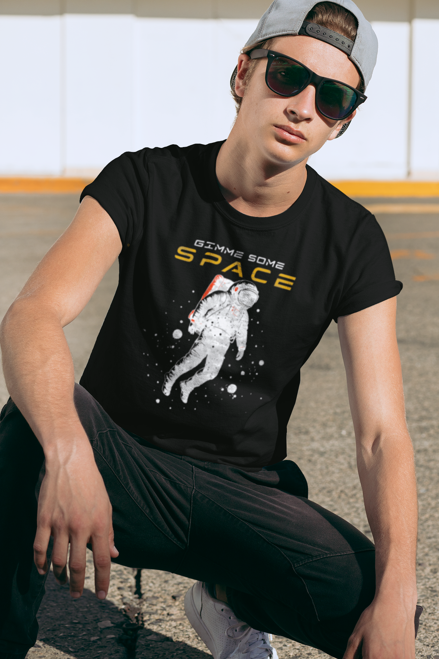 Astronaut 'Gimme Some Space' Graphic Men's T-Shirt