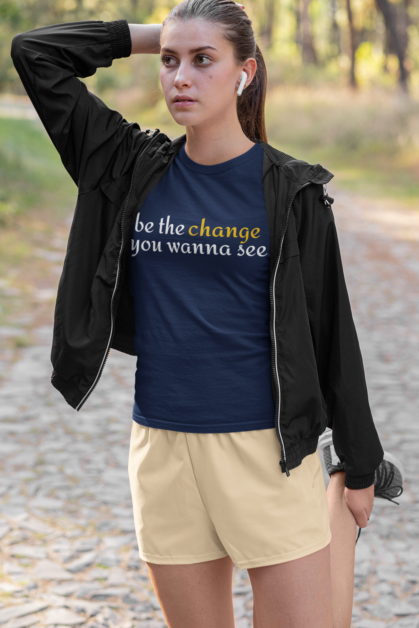 "Be The Change" Empowering Women’s T-shirt