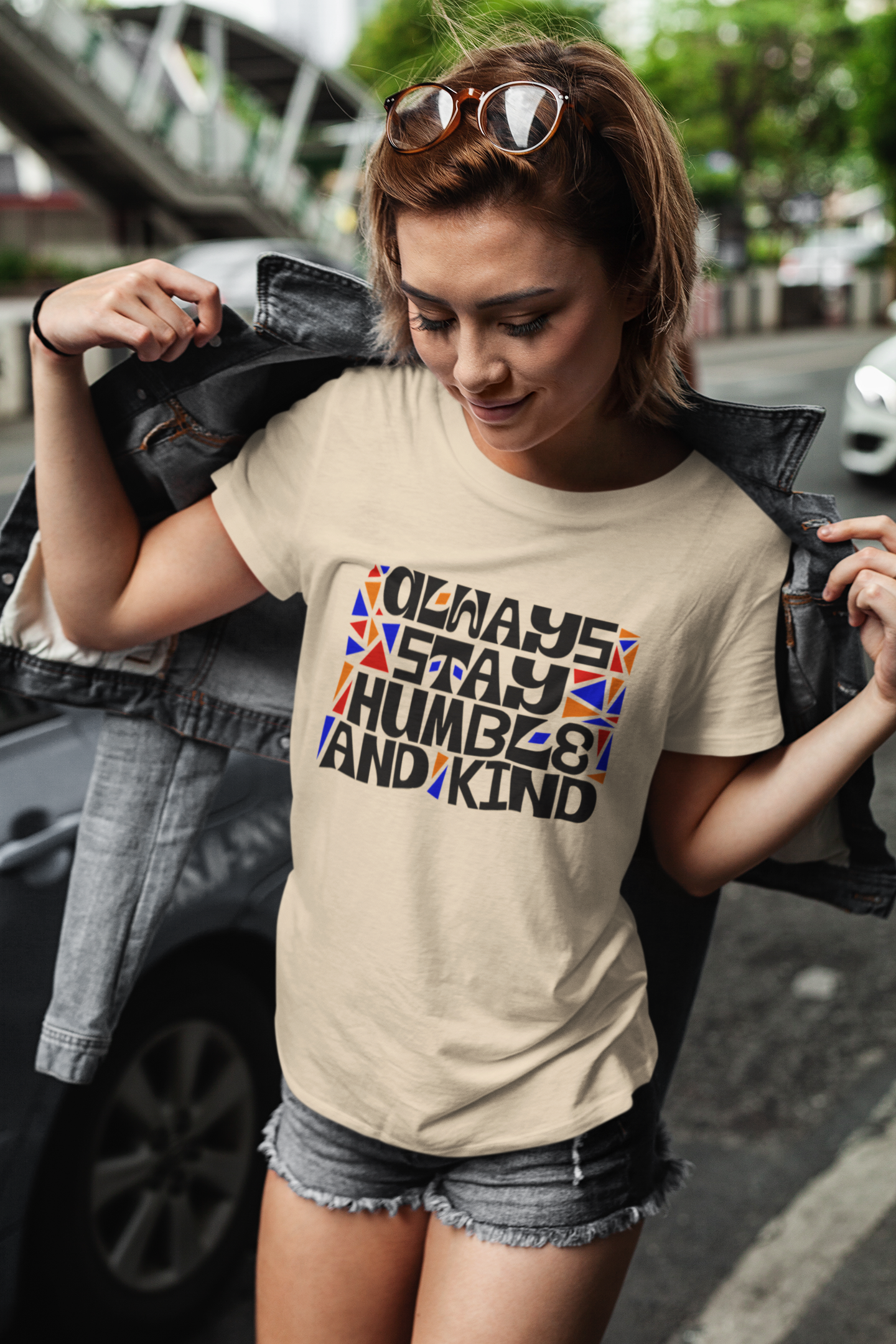 Always Stay Humble and Kind Women's T-Shirt | Positive Vibes Graphic Tee