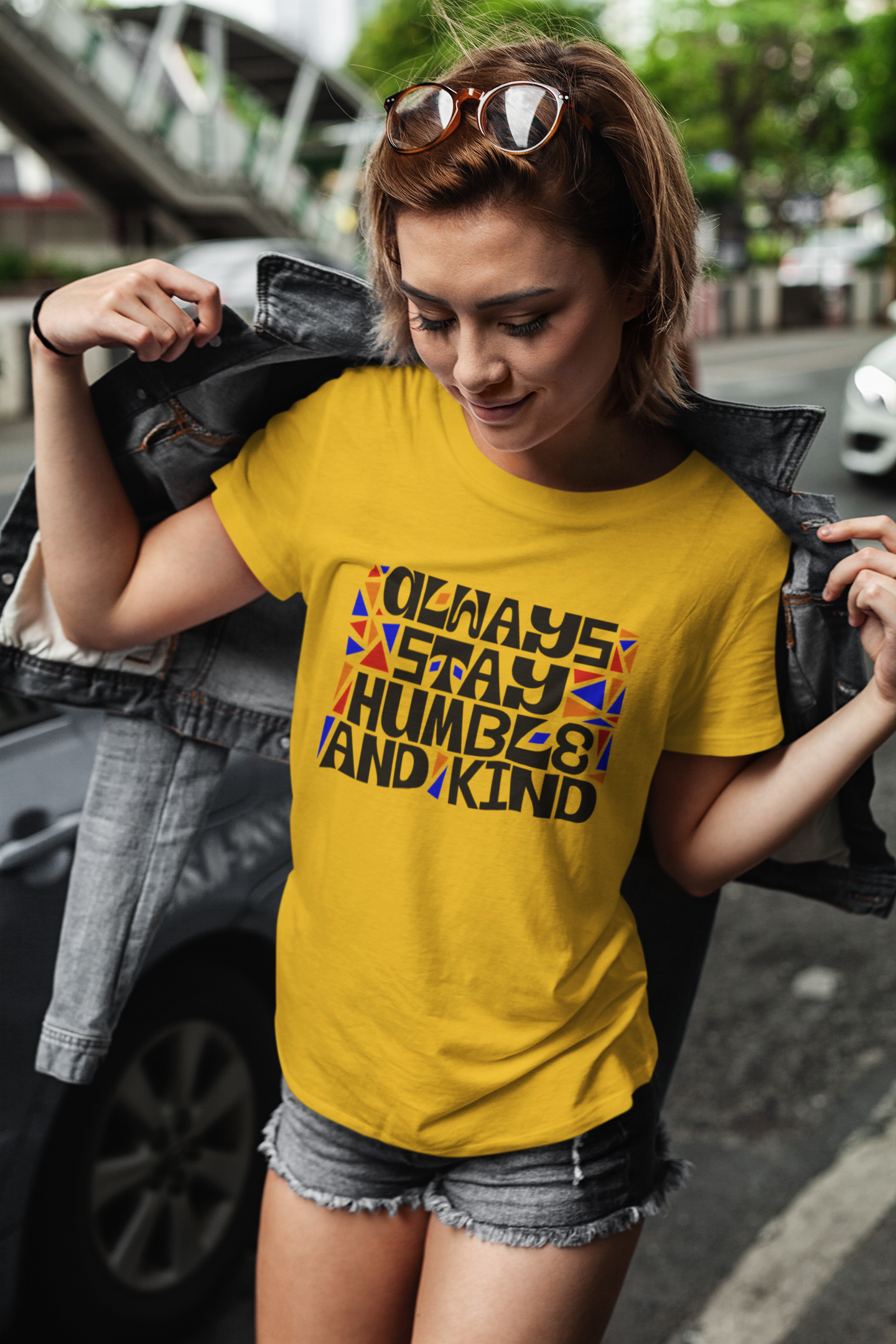 Always Stay Humble and Kind Women's T-Shirt | Positive Vibes Graphic Tee