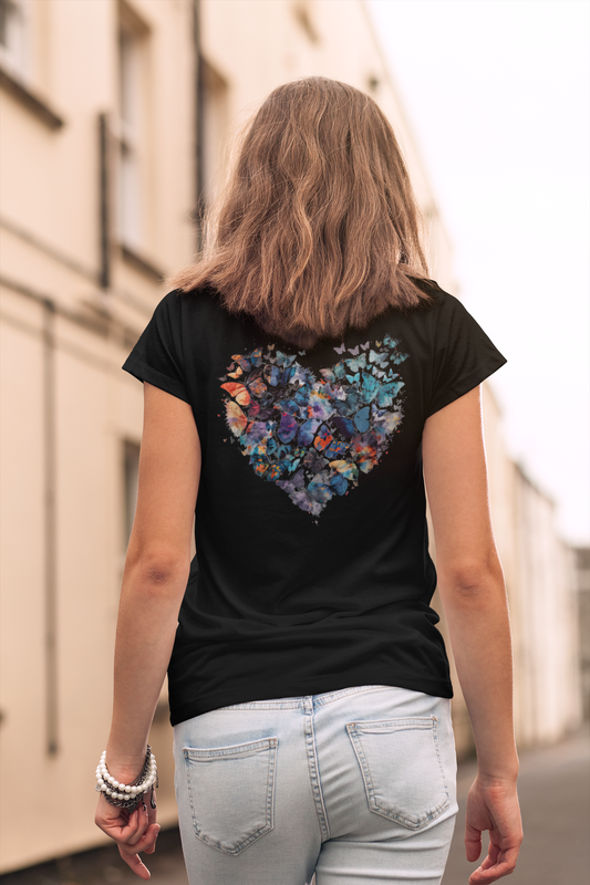 Butterfly Heart Women’s T-Shirt