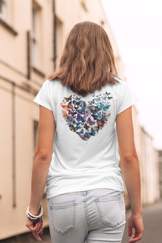 Butterfly Heart Women’s T-Shirt