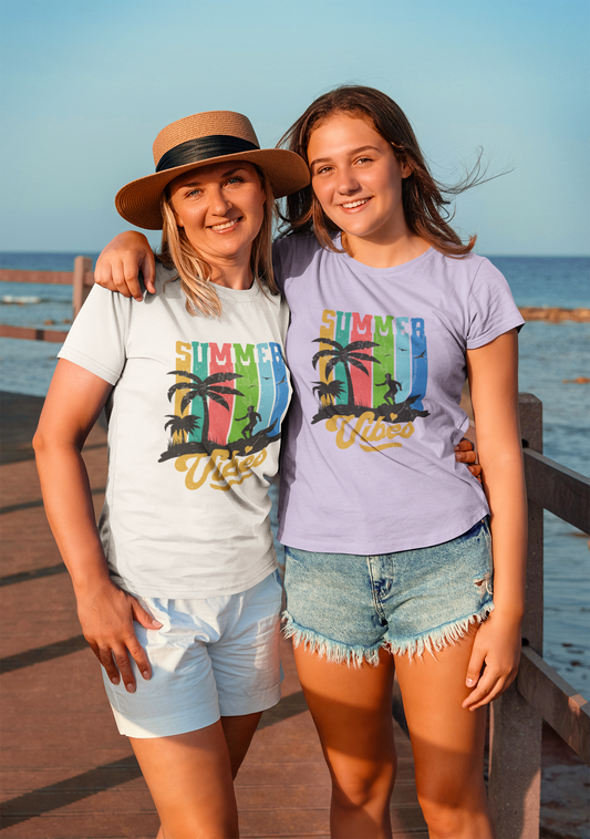 Tropical Summer Vibes Women's T-Shirt