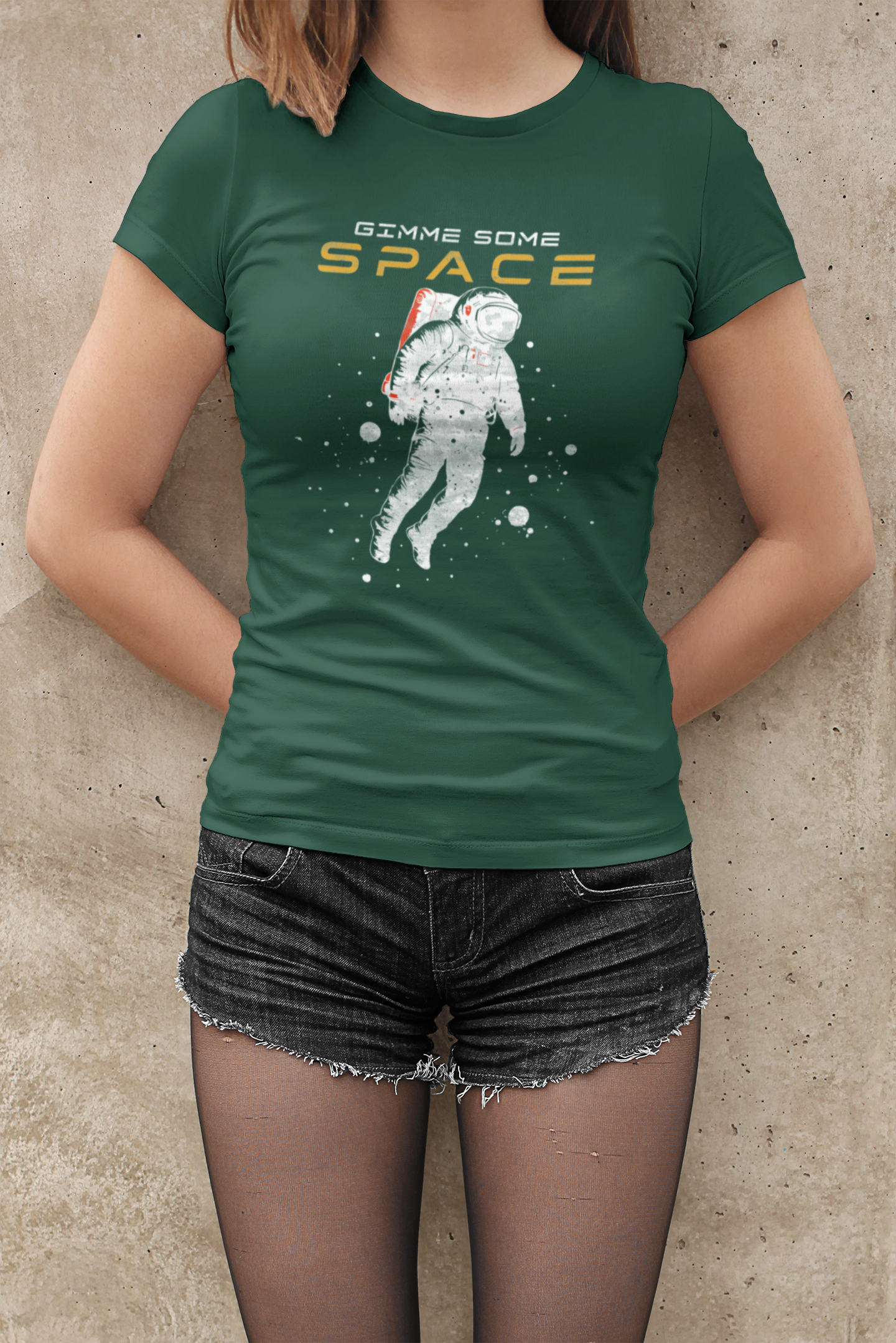 Gimme Some Space Astronaut Graphic Women's T-Shirt